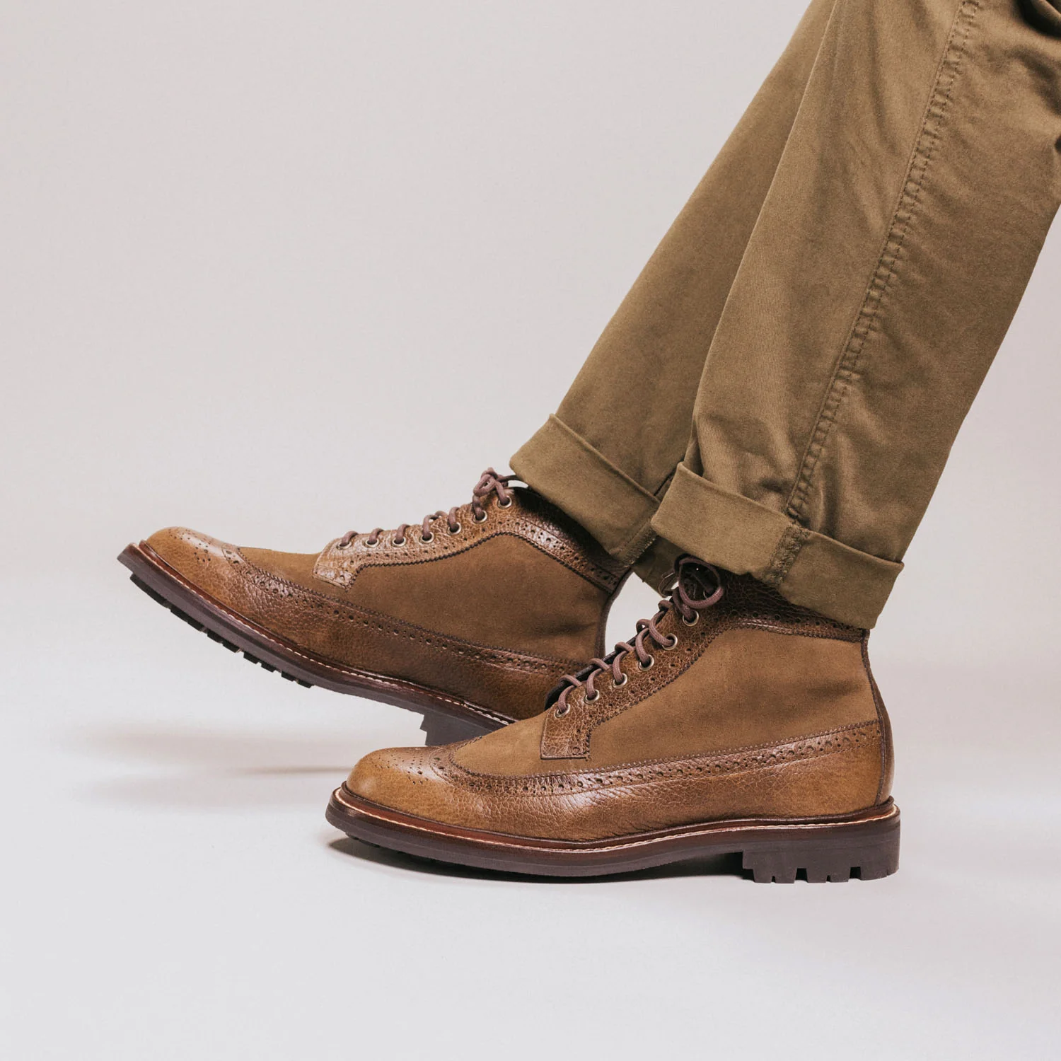 The Boston Boot in Olive (Last Chance, Final Sale) - Image 6