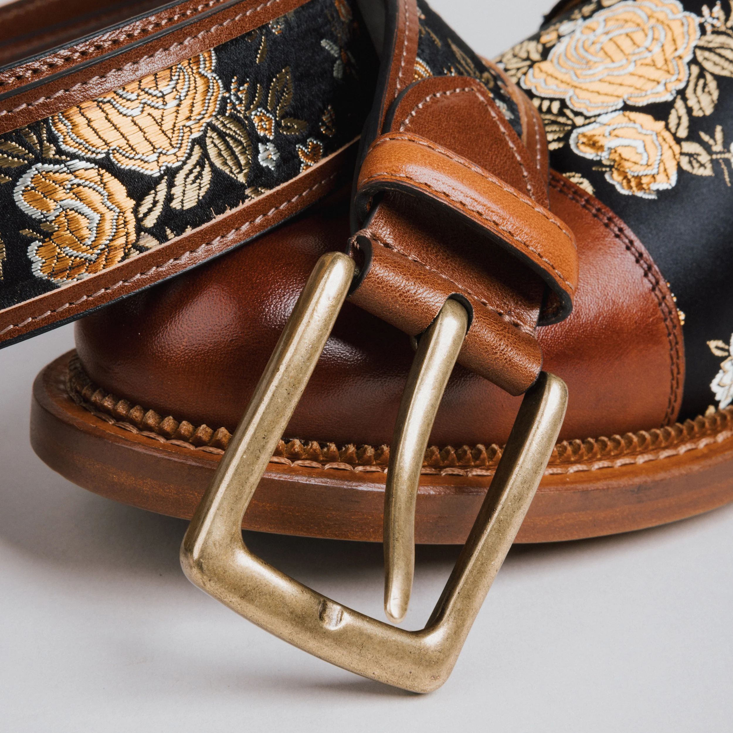 The Antonio Belt in Eden Cognac - Image 3