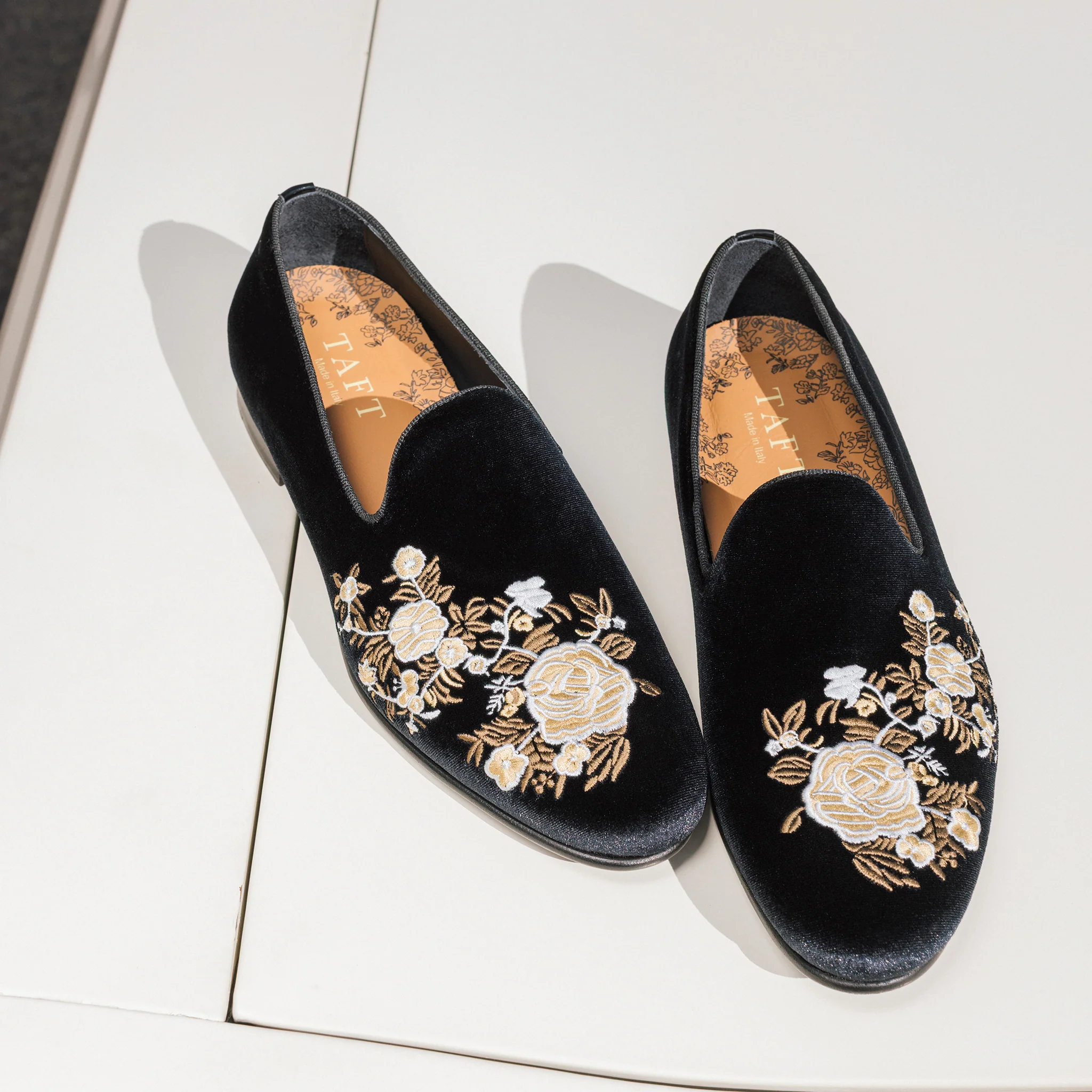 The Estate Slipper in Black Velvet - Image 3