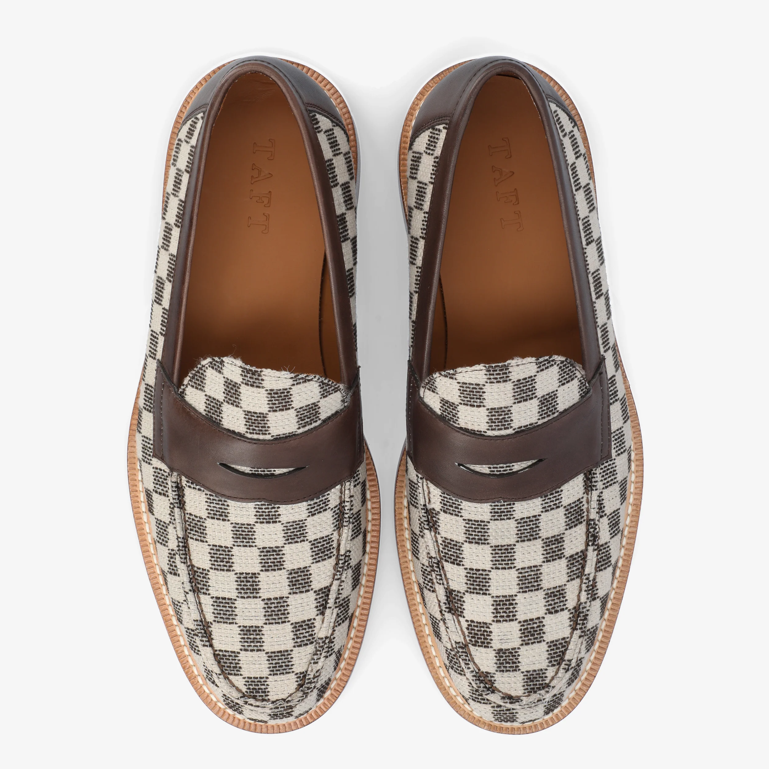 The Fitz Loafer in Brown Check (Last Chance, Final Sale) - Image 3