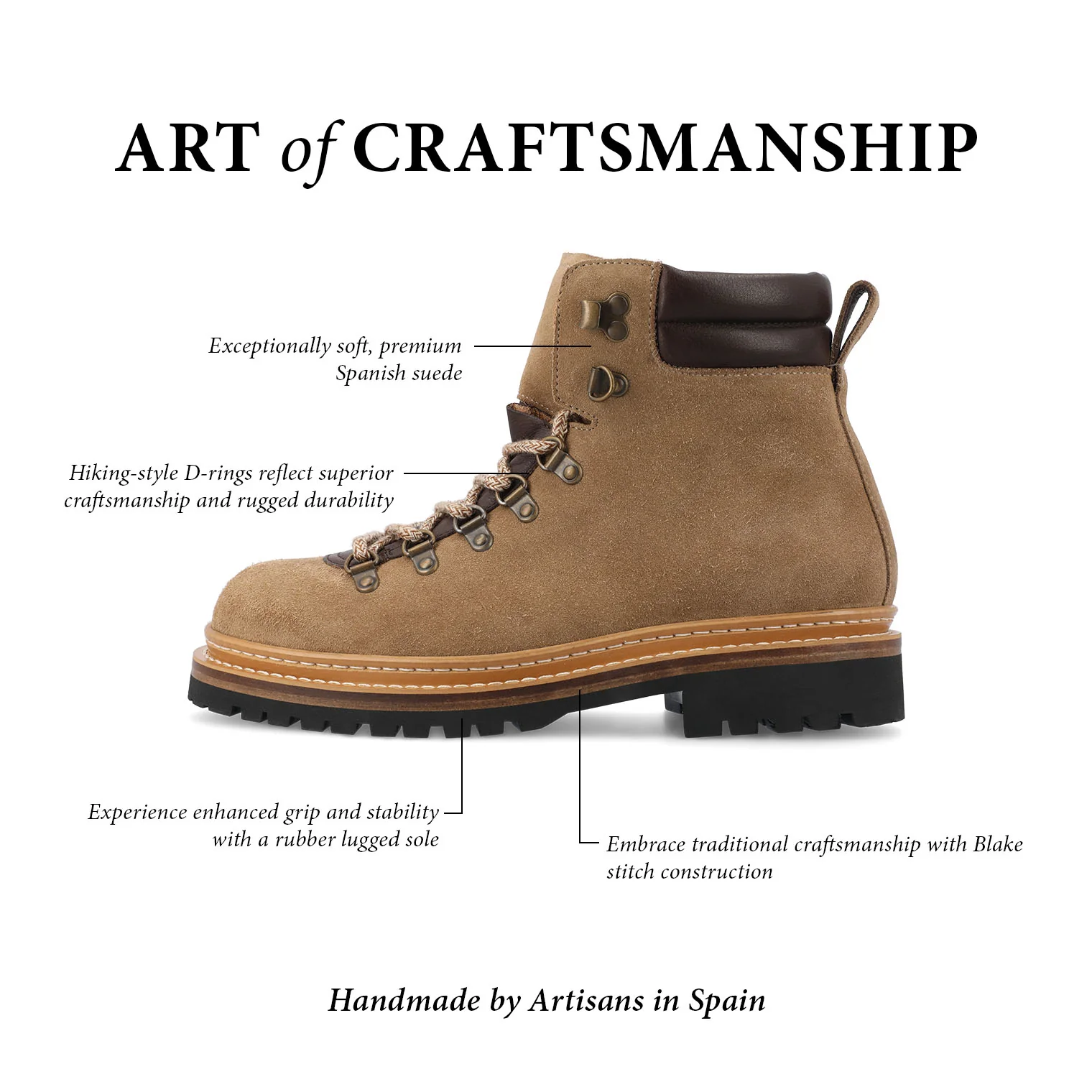 The Freya Boot in Beige (Last Chance, Final Sale) - Image 6