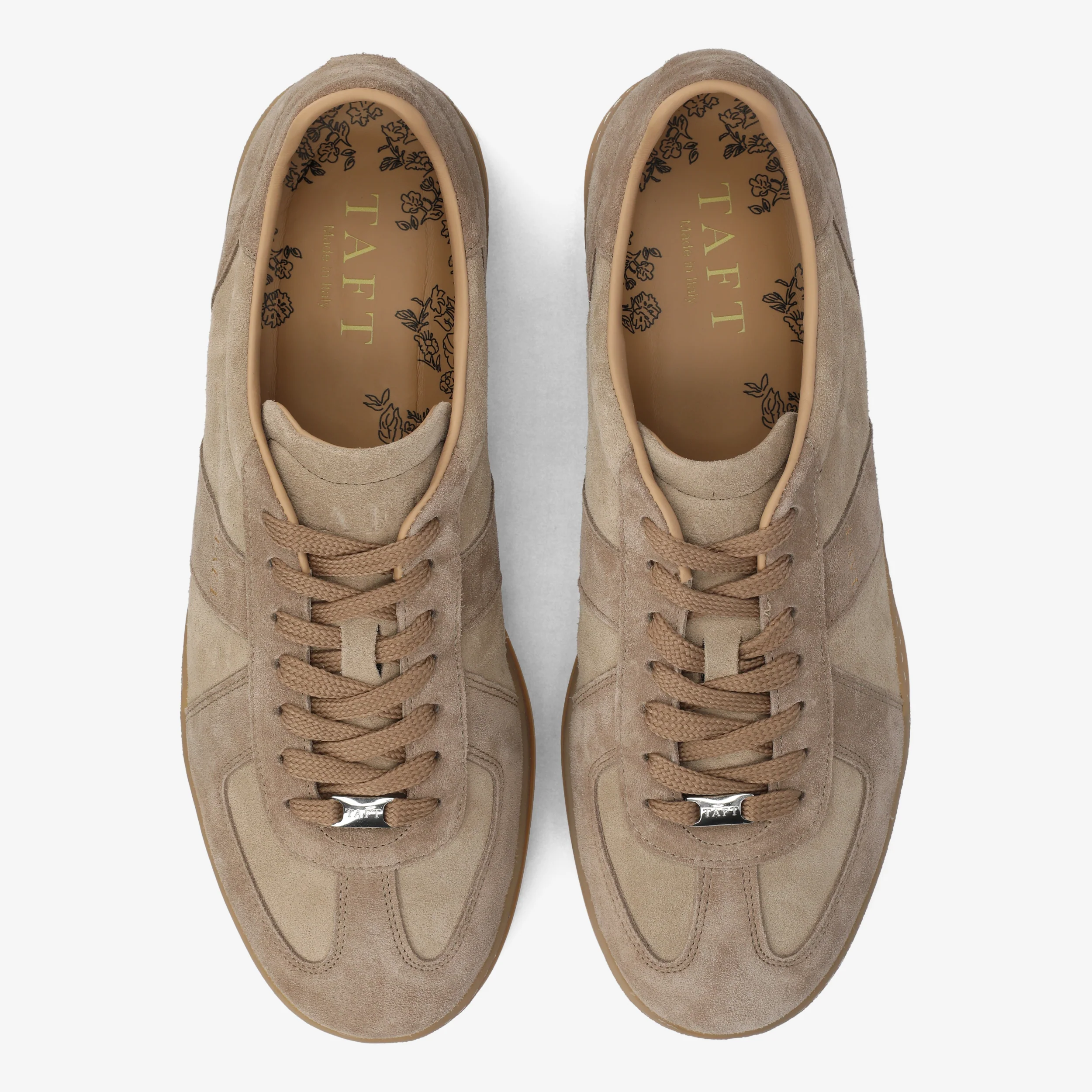 The Gatsby Sneaker in Taupe Suede - Image 6