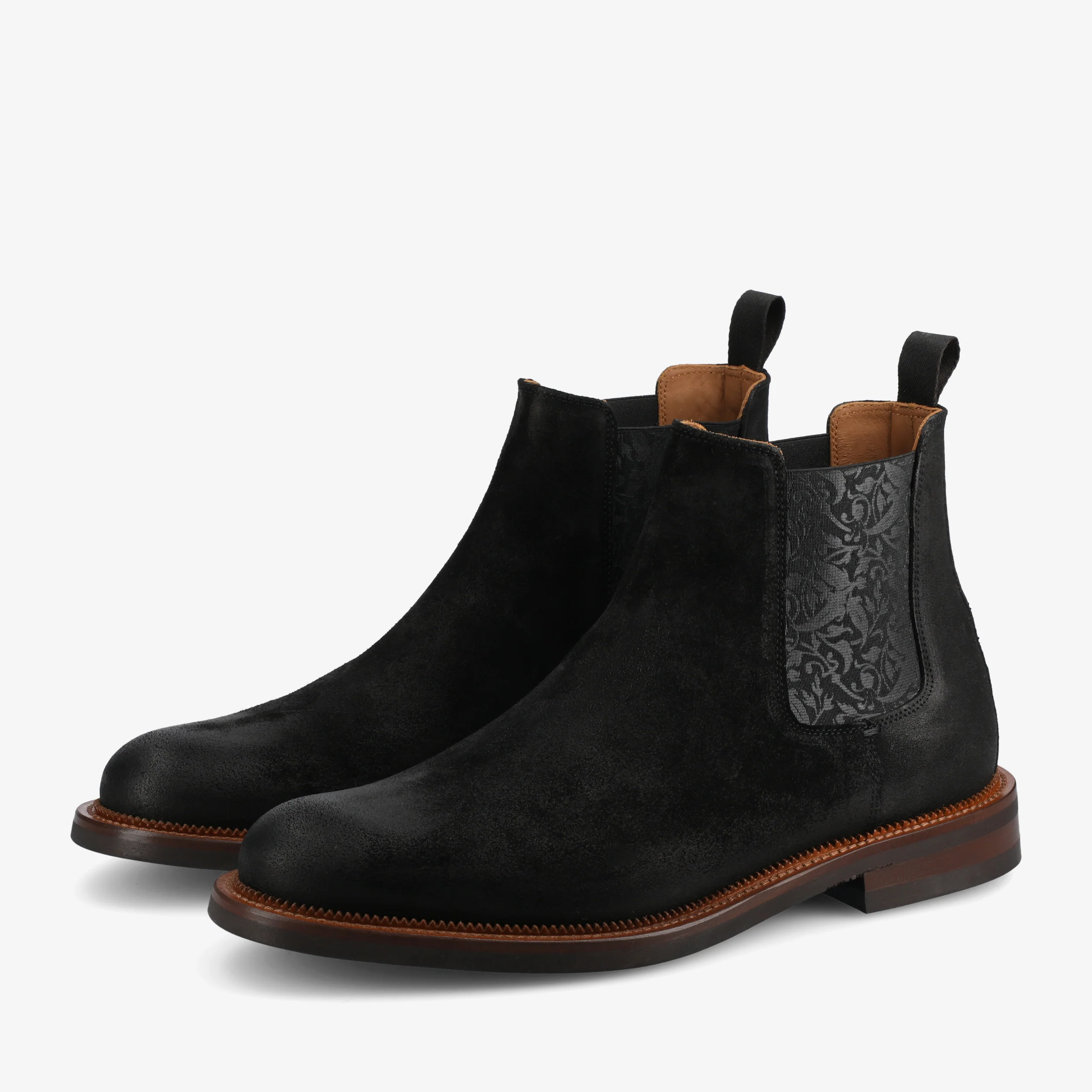 The Glen Boot in Black Suede - Image 4