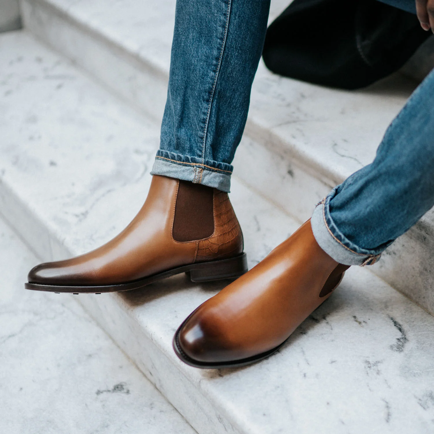 The Hiro Chelsea Boot in Honey (Last Chance, Final Sale) - Image 3