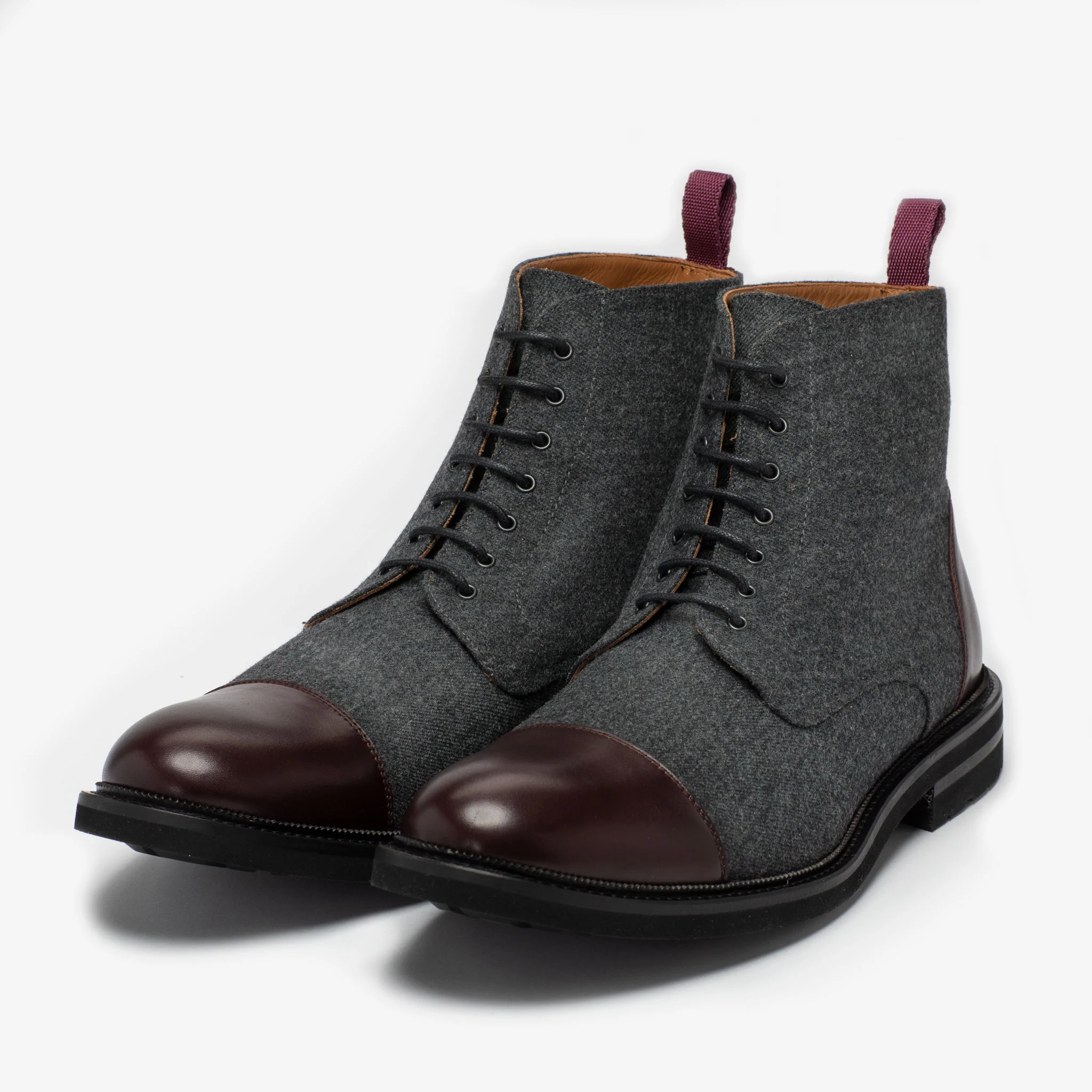 The Jack in Grey/Oxblood - Image 4