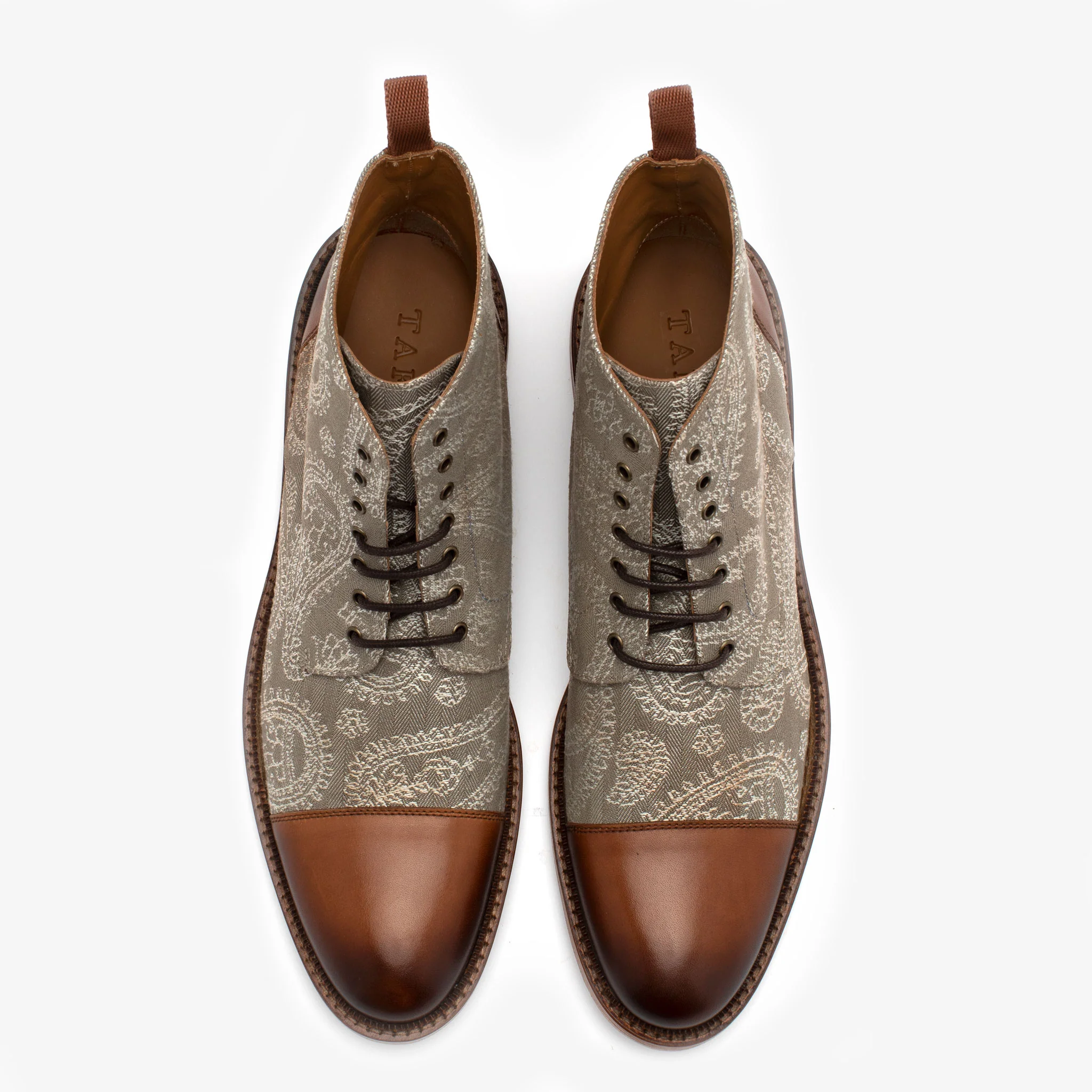 The Jack in Taupe Paisley - Image 5