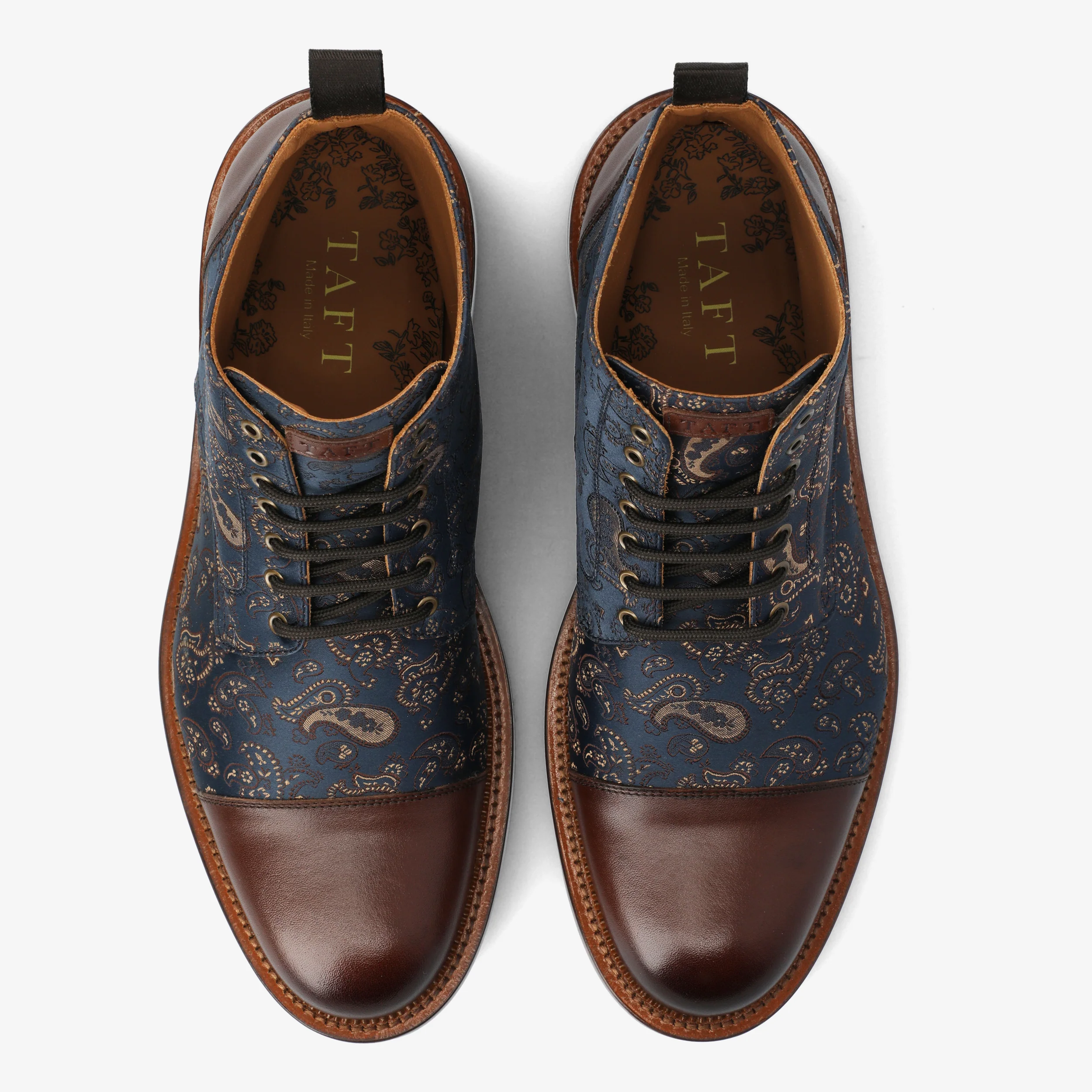 The Jack Dress Boot in Brown Paisley - Image 5