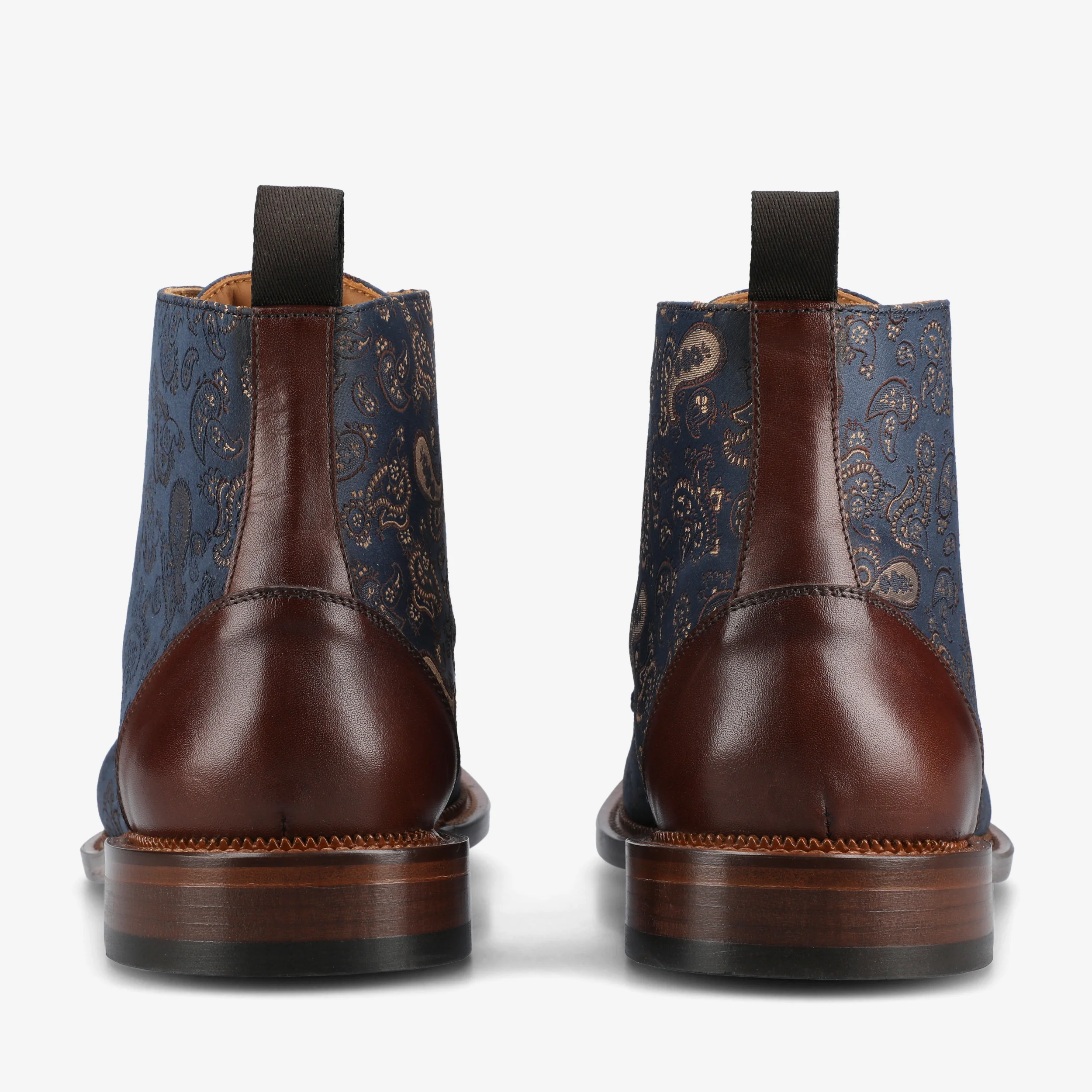 The Jack Dress Boot in Brown Paisley - Image 6