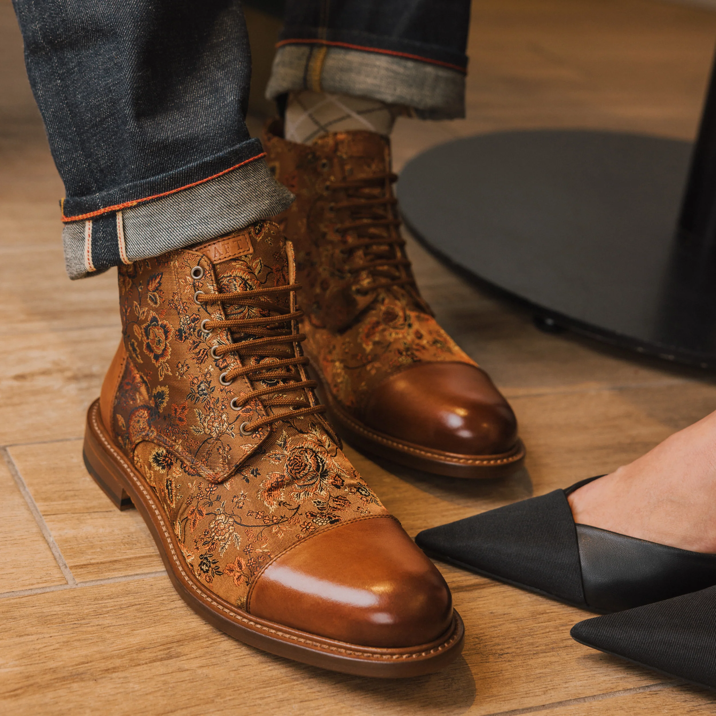 The Jack Dress Boot in Duskwood Floral - Image 4