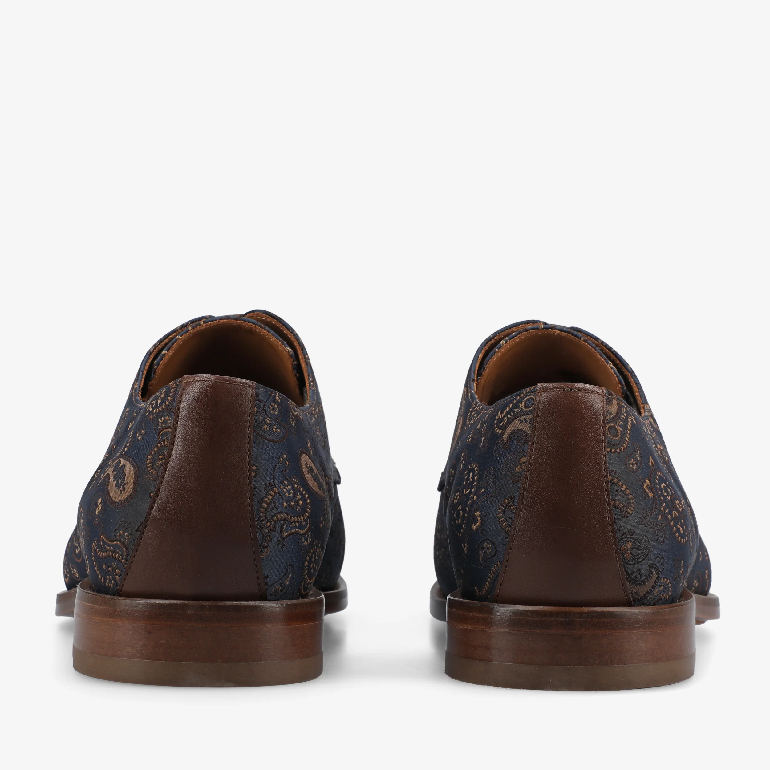 The Jack Oxford Shoe in Brown Paisley - Image 4