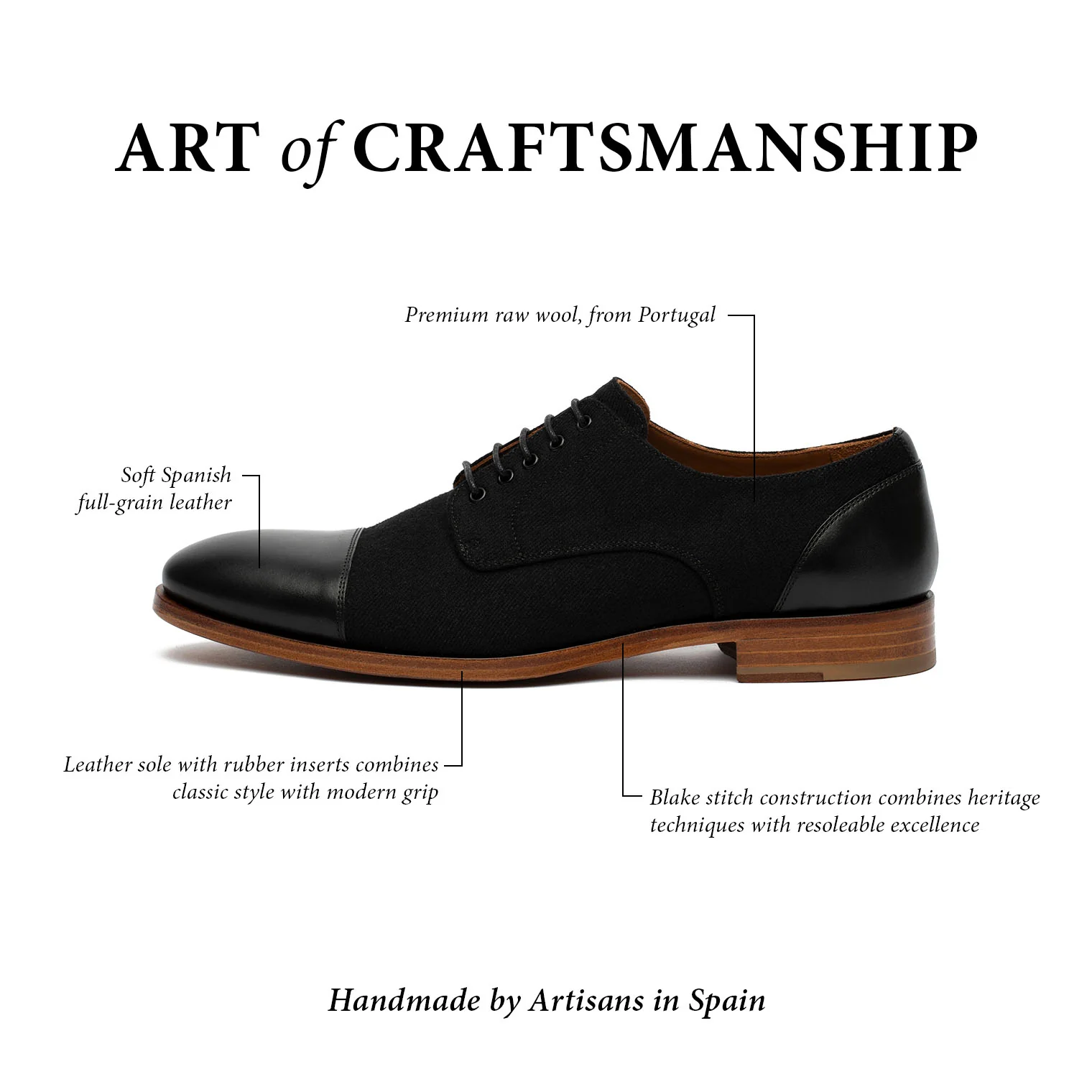 The Jack Shoe in Black - Image 8