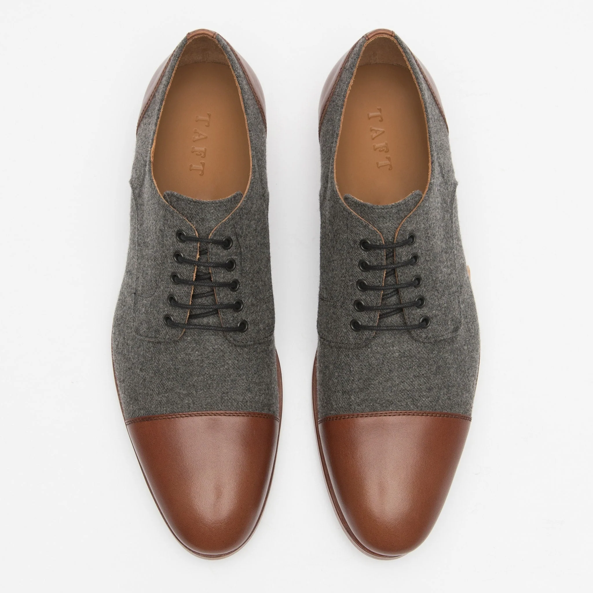 The Jack Shoe in Grey/Brown - Image 5