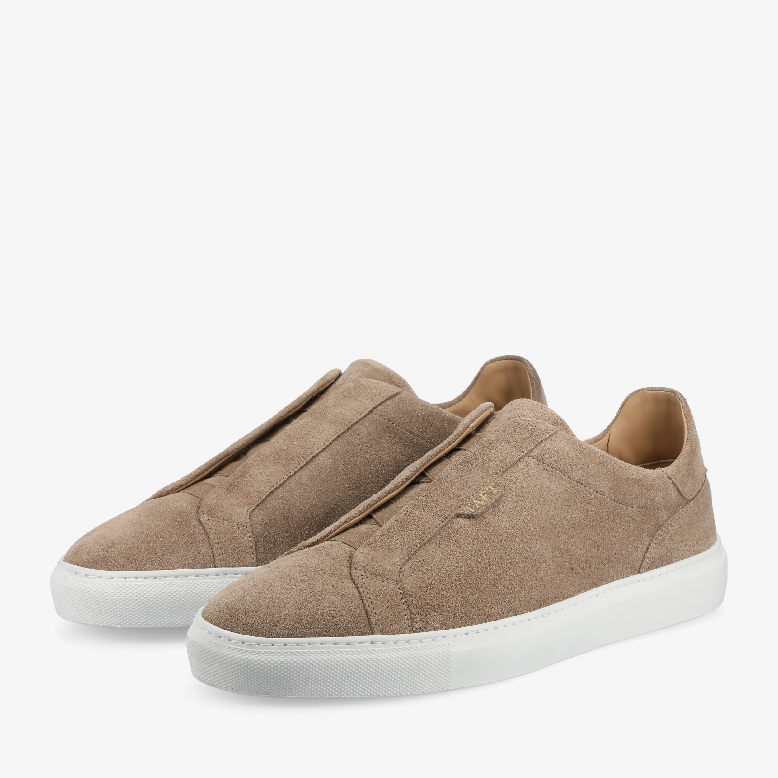 The James Sneaker in Tan Suede - Image 2
