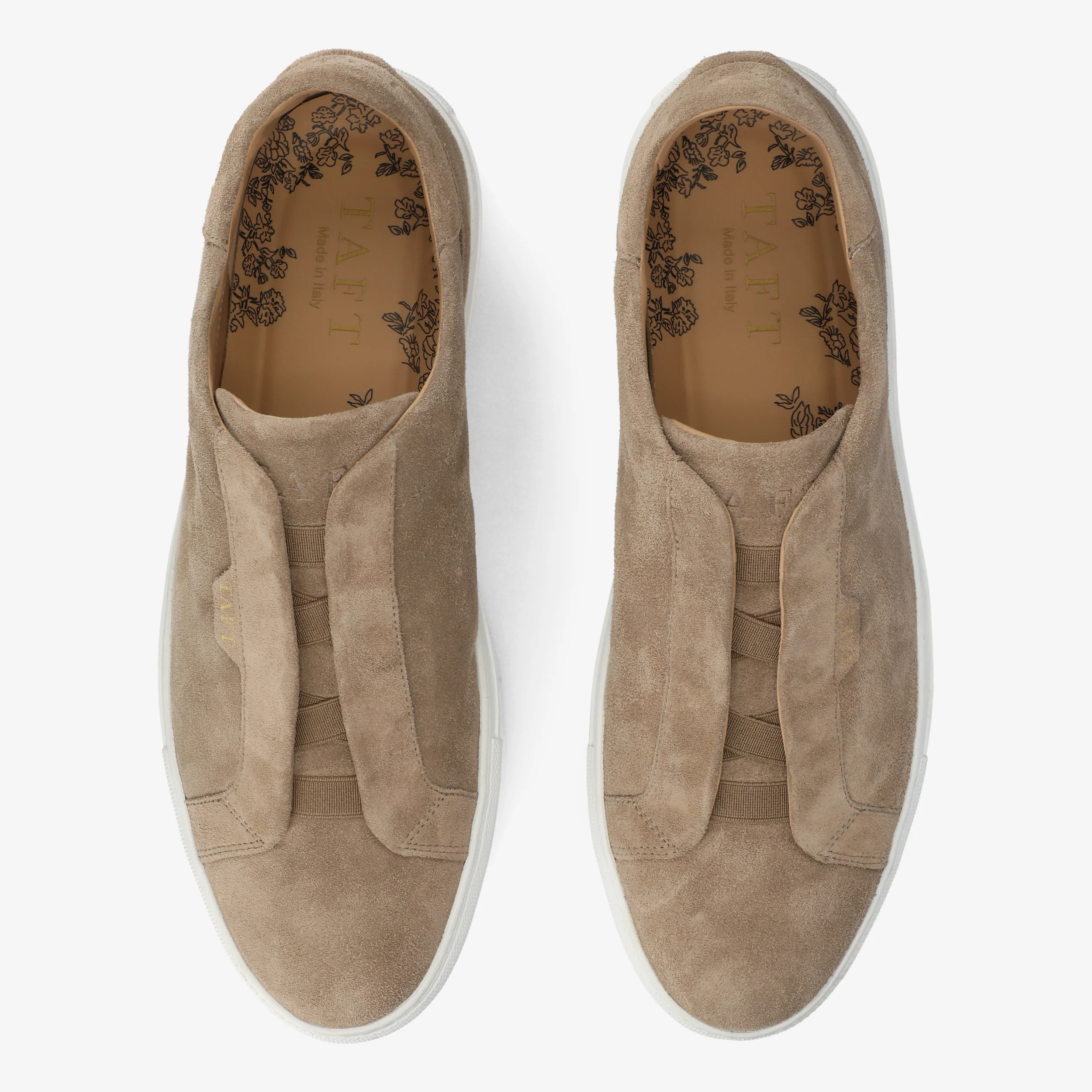 The James Sneaker in Tan Suede - Image 3
