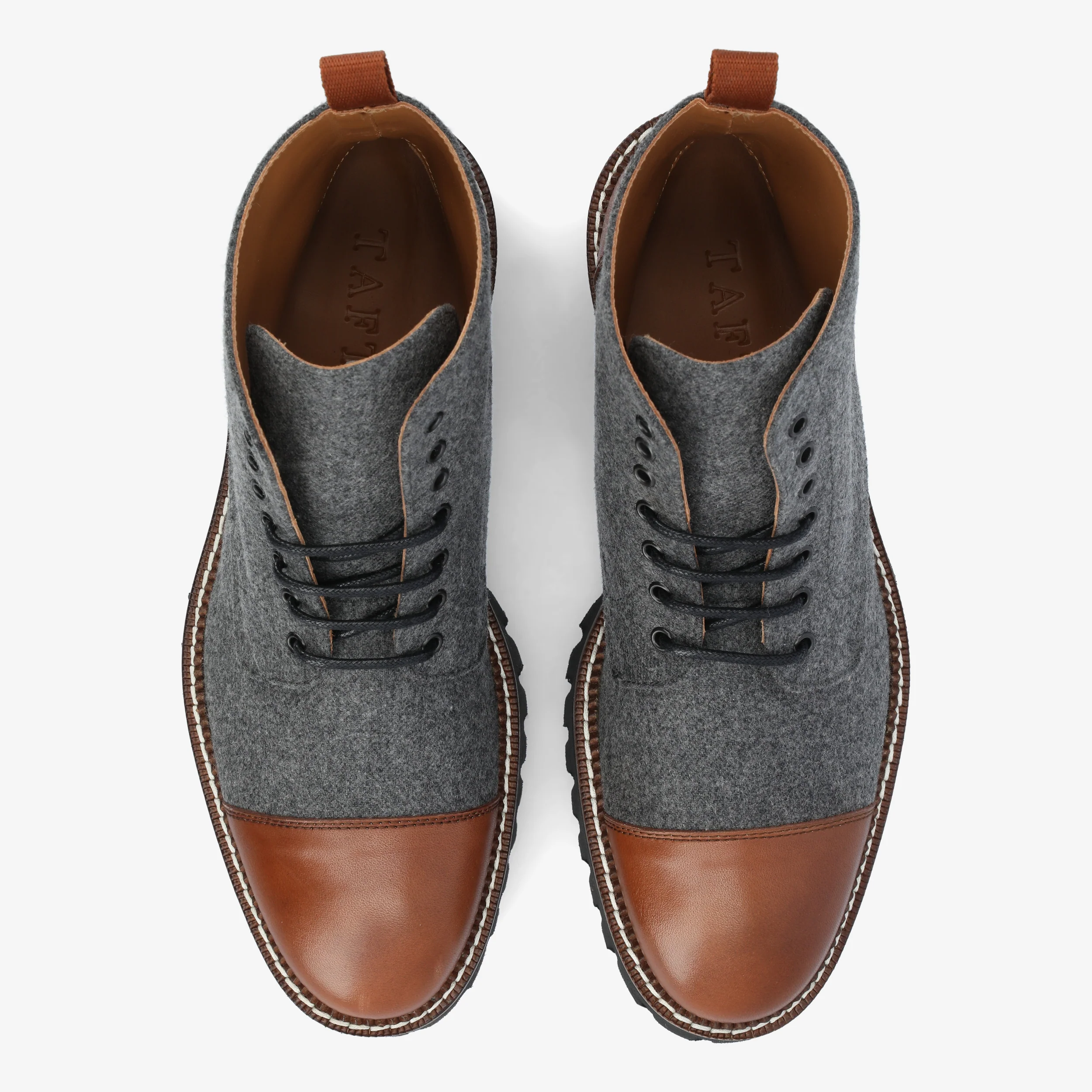 The Jill Boot in Grey/Brown (Last Chance, Final Sale) - Image 3