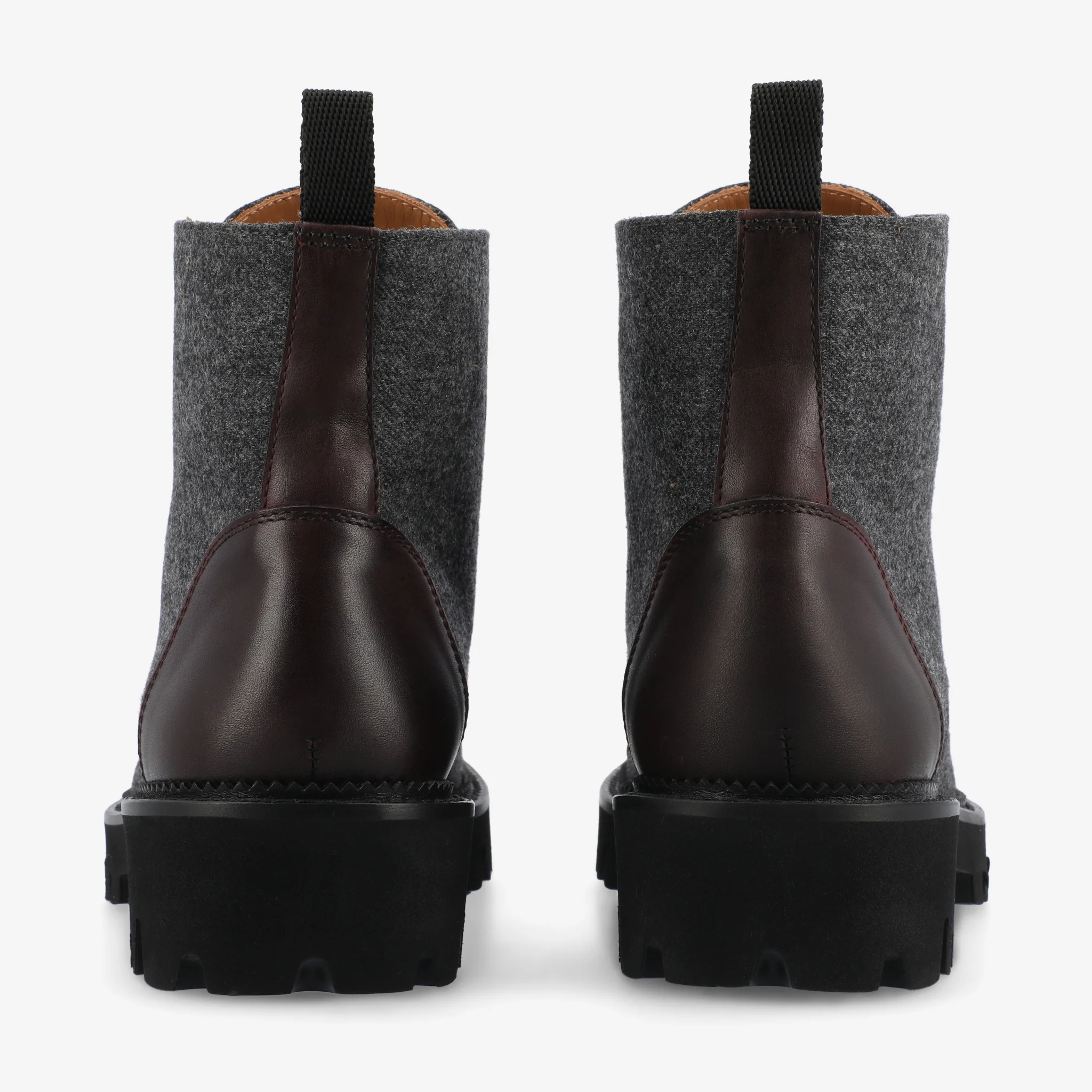 The Jill Boot in Grey/Oxblood (Last Chance, Final Sale) - Image 4