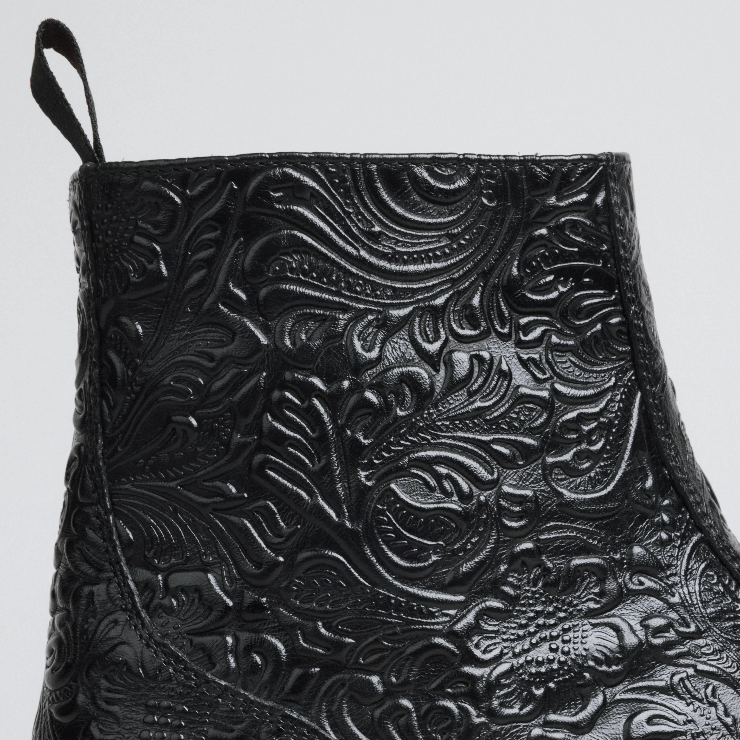 The Lewis Boot in Black Floral - Image 3