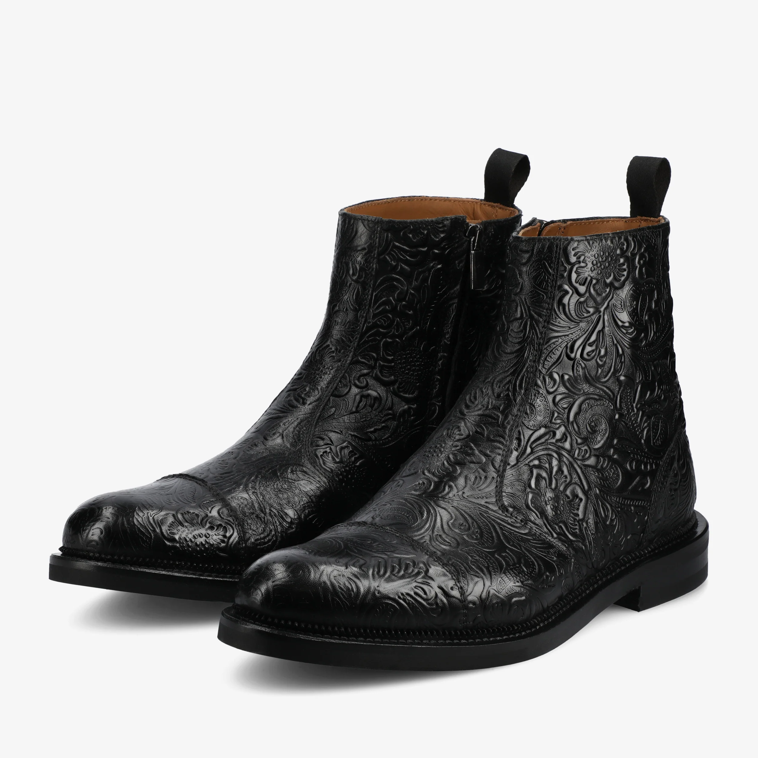 The Lewis Boot in Black Floral - Image 6