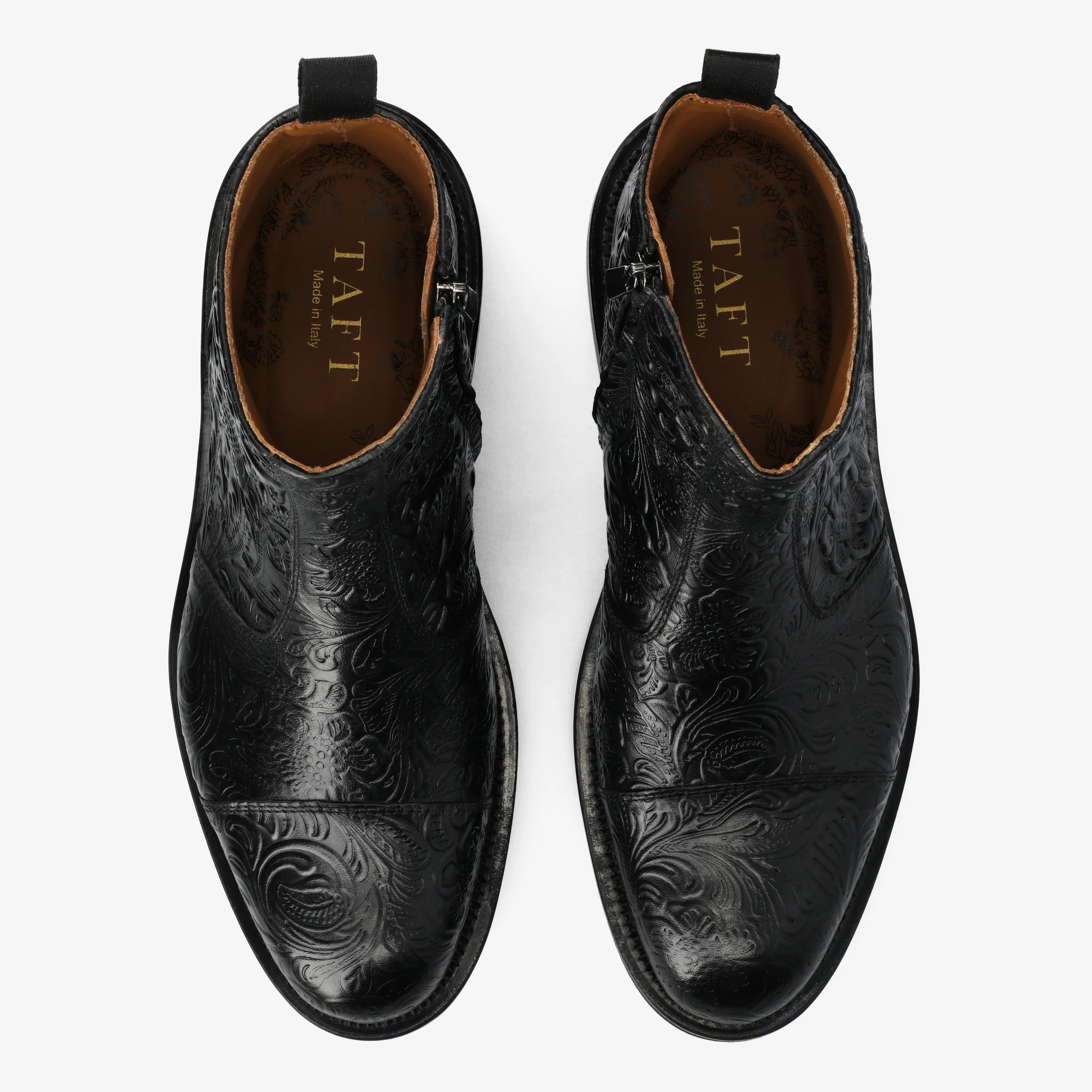 The Lewis Boot in Black Floral - Image 7