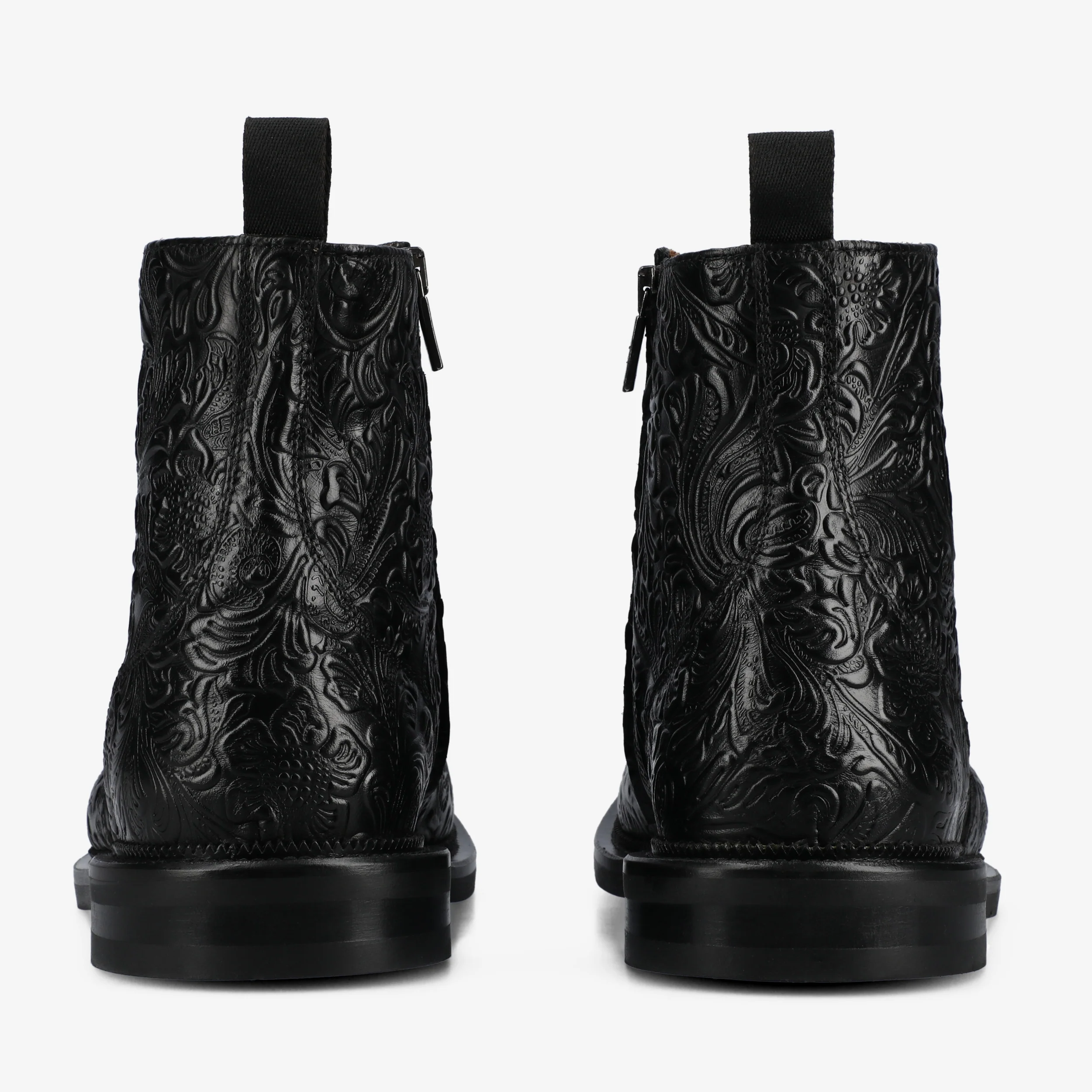 The Lewis Boot in Black Floral - Image 8