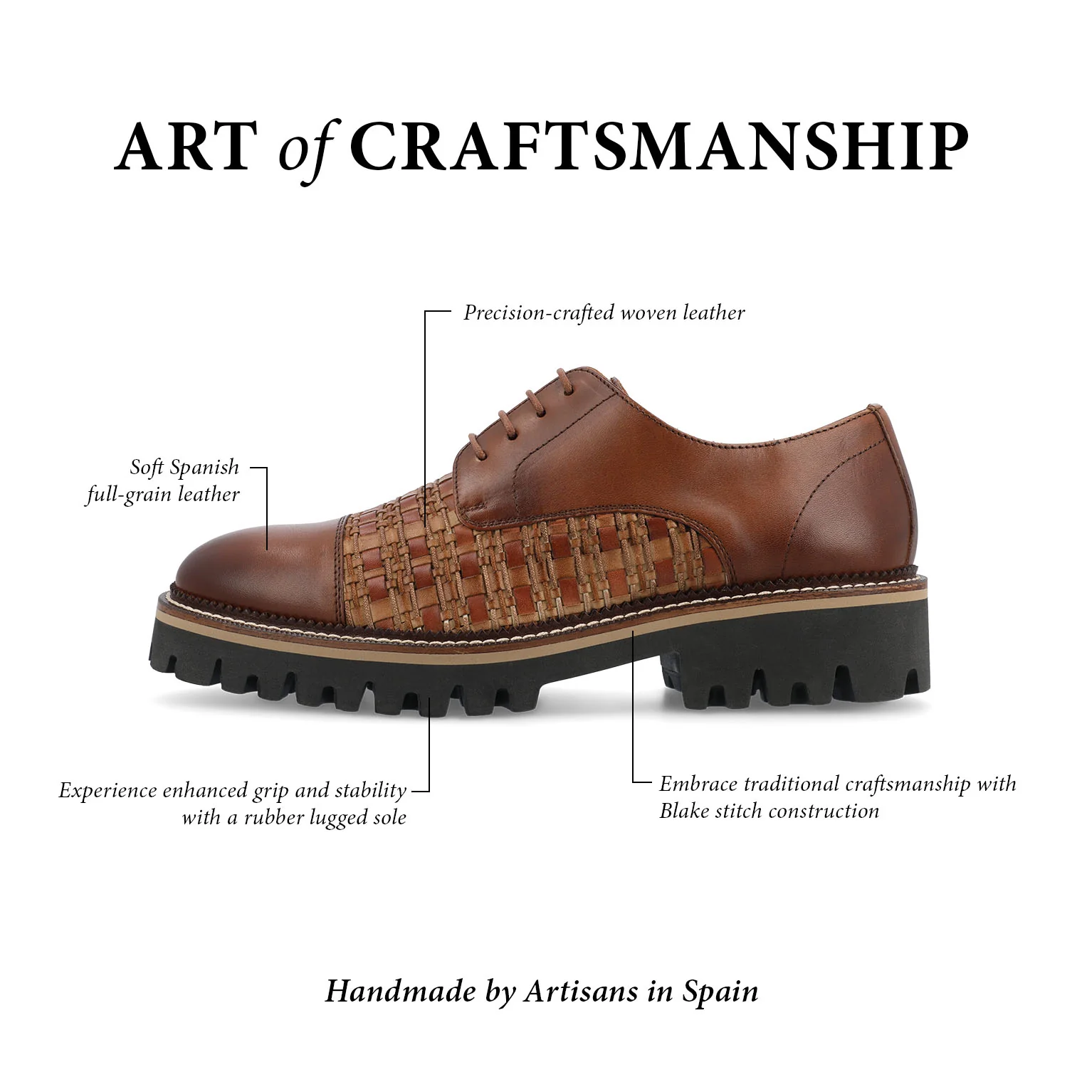 The Lucia Shoe in Brown Woven (Last Chance, Final Sale) - Image 6