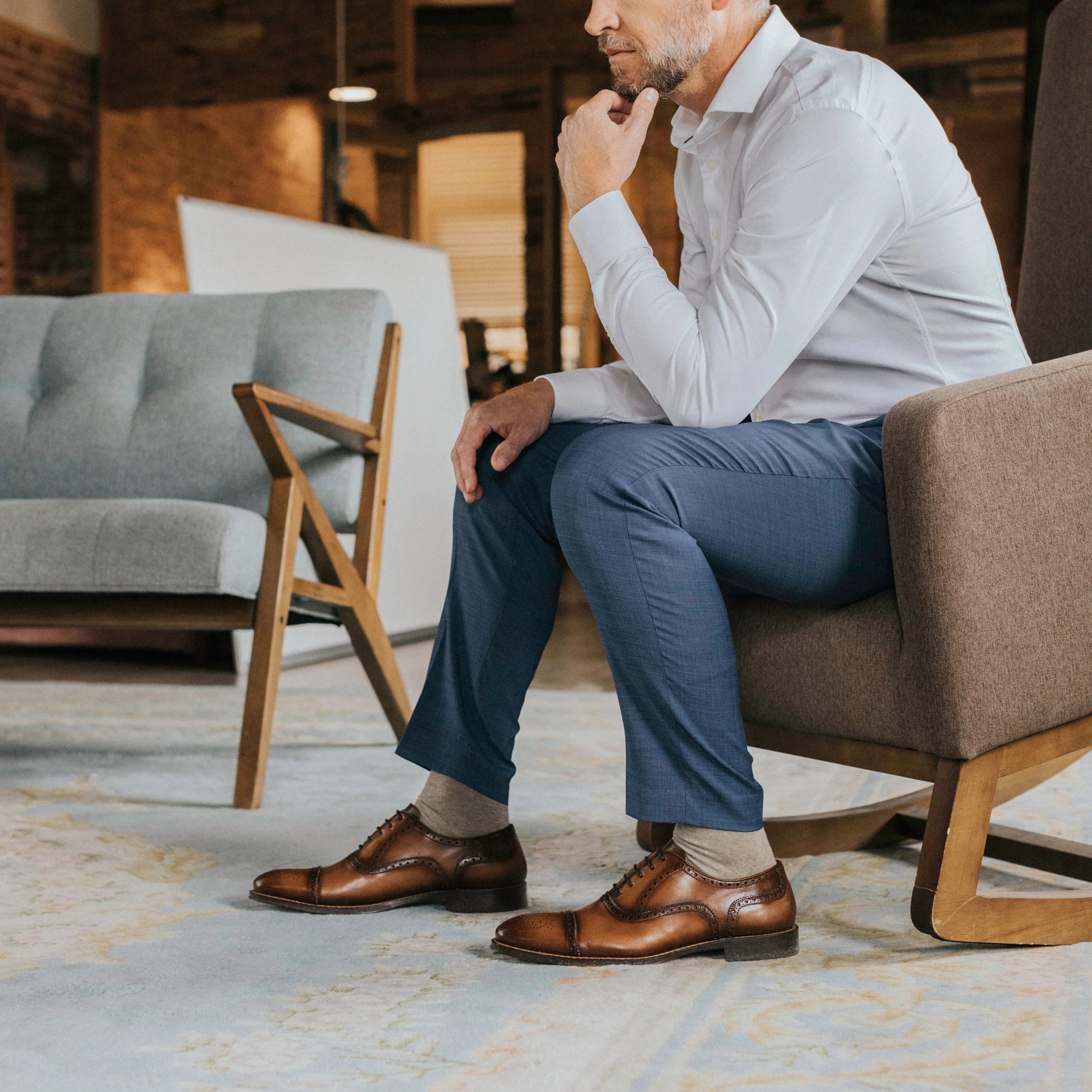 The Noah Shoe in Brown (Last Chance, Final Sale) - Image 3