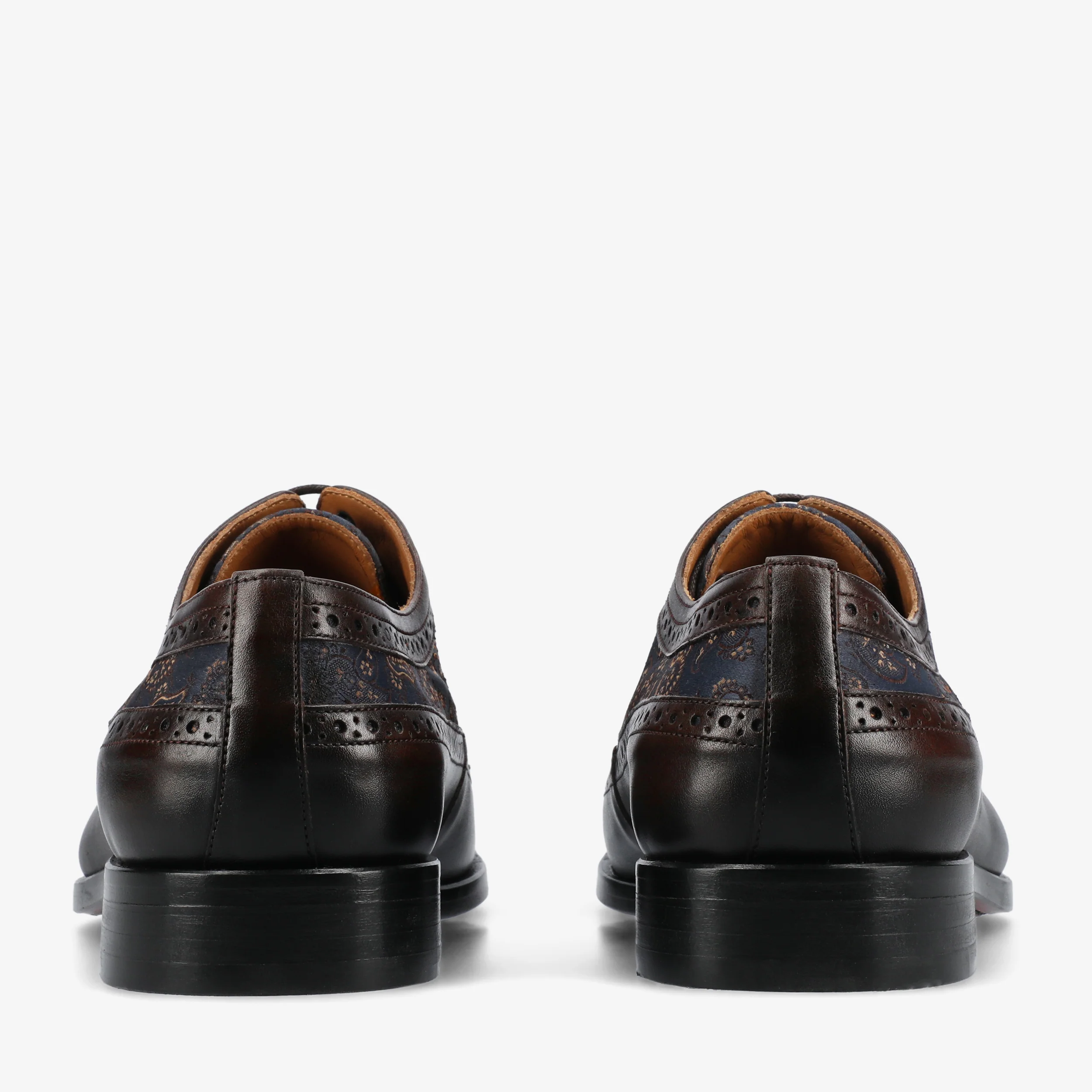 The Preston Shoe in Brown Paisley - Image 6