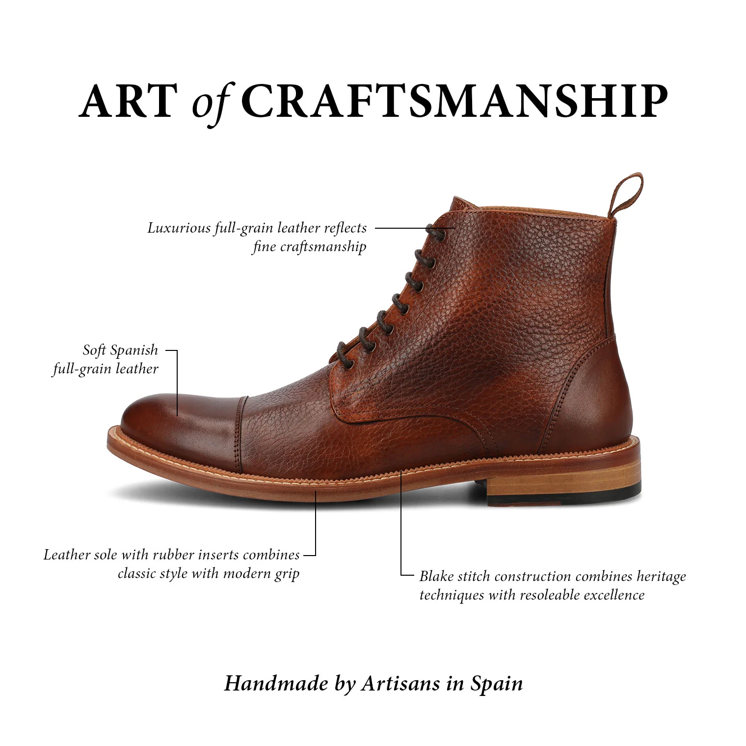 The Rome Boot in Brown - Image 10