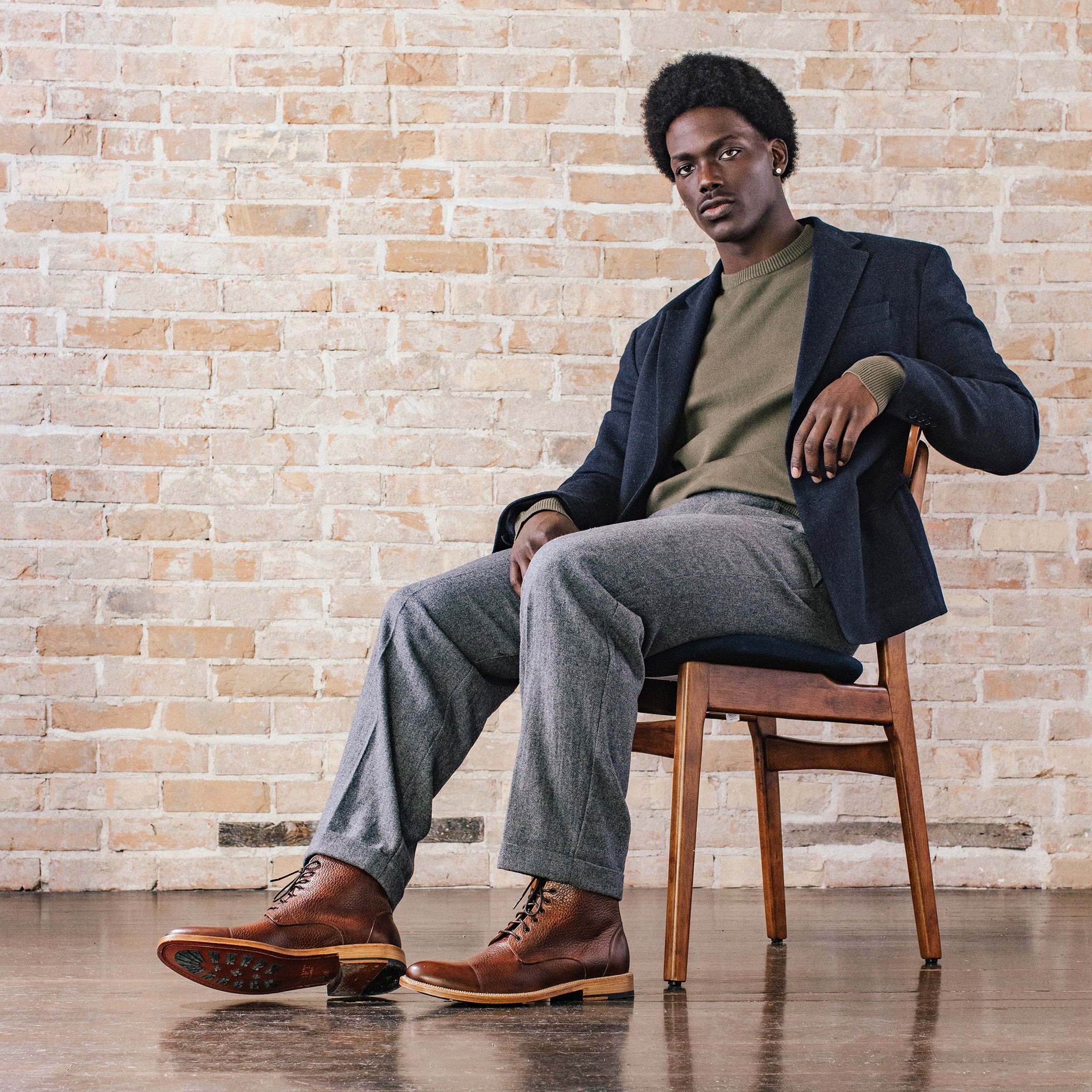 The Rome Boot in Brown - Image 6