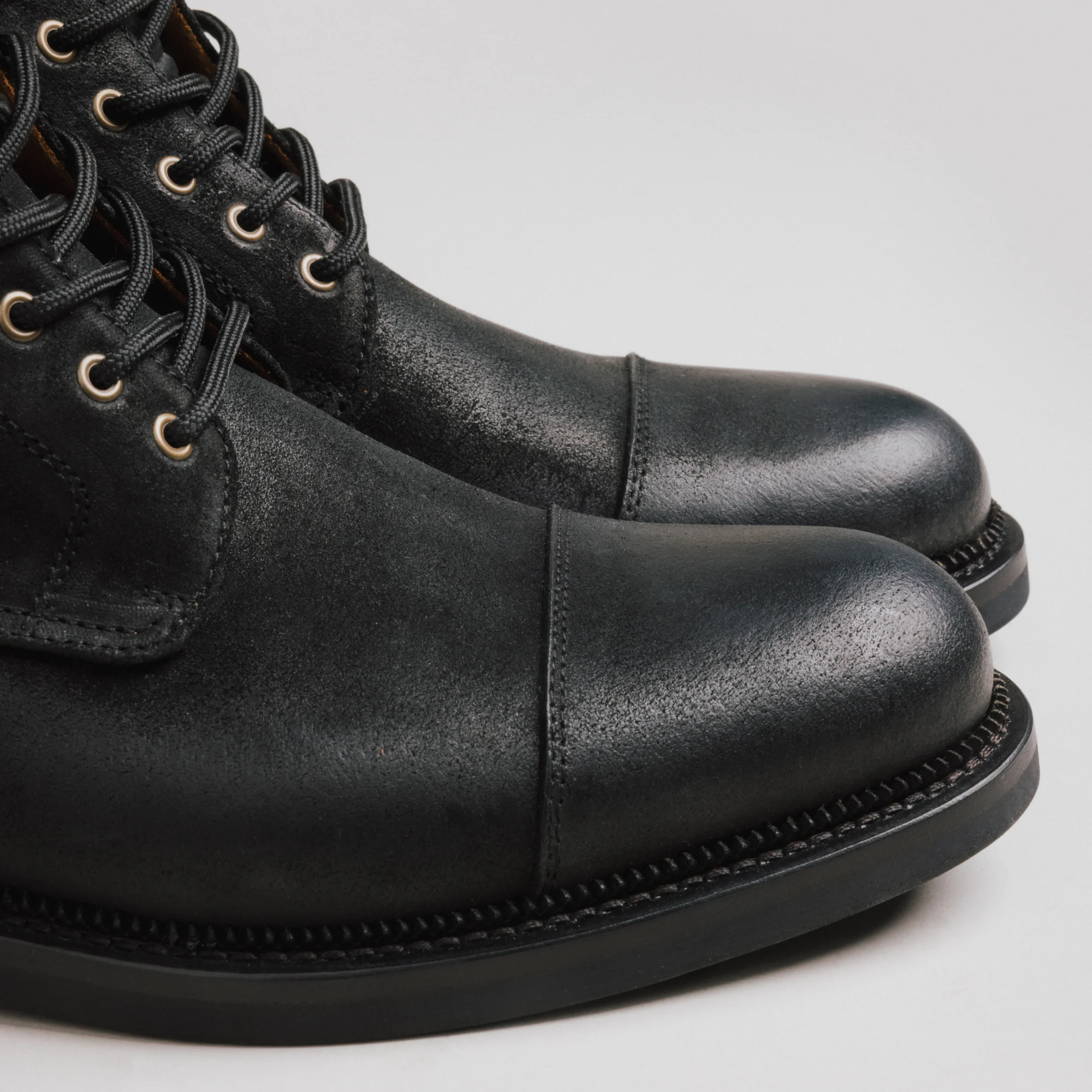 The Rome Boot in Black Suede - Image 3