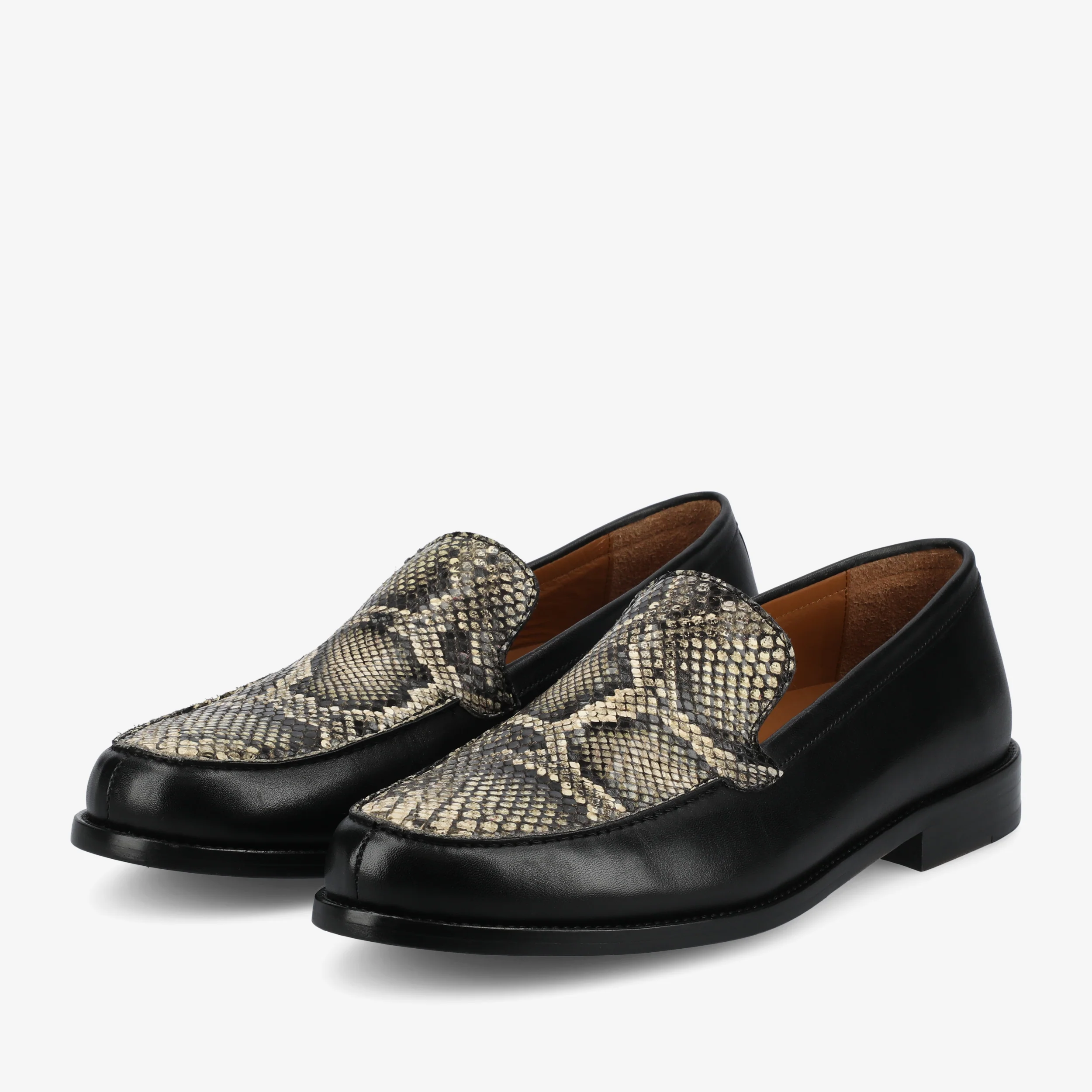 The Sterling Penny Loafer in Serpente - Image 3