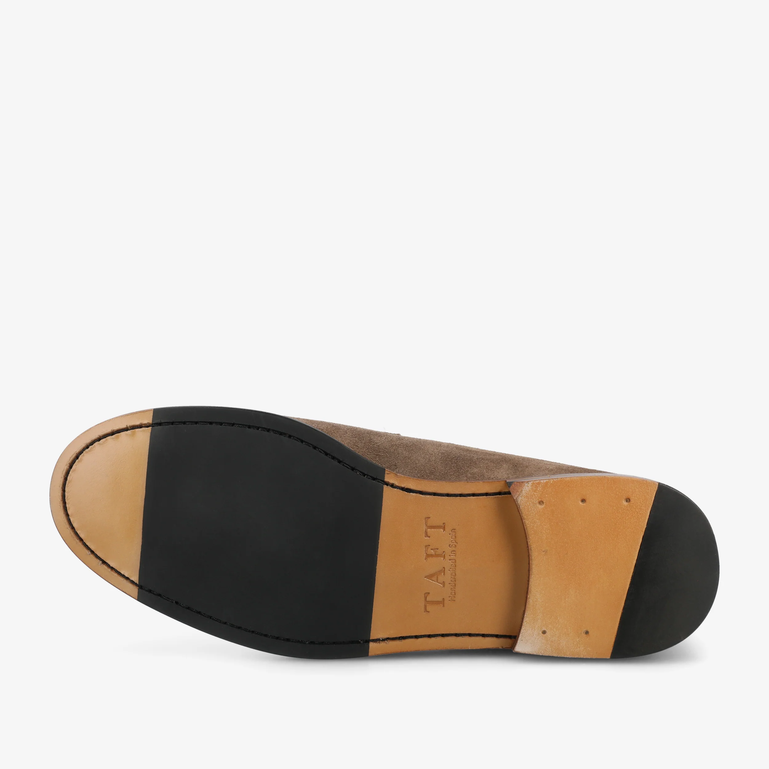 The Sterling Penny Loafer in Taupe Suede - Image 6