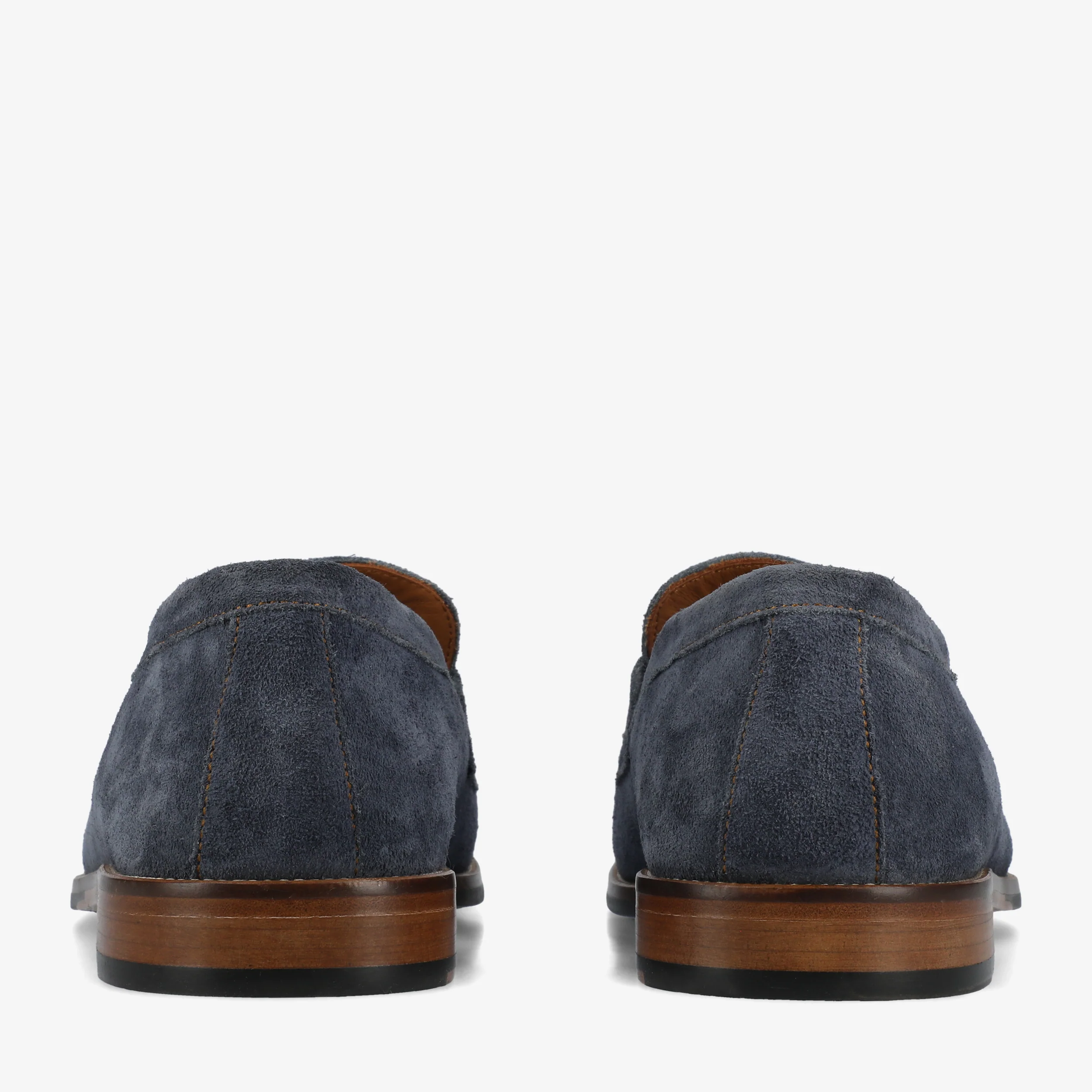 The Sterling Penny Loafer in Washed Blue Suede - Image 5